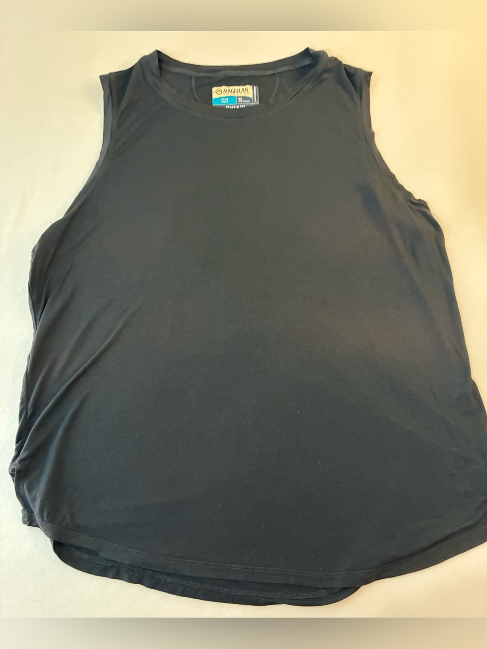 Magellan Outdoors  fish gear Blue Short Sleeveless tank top SZ L